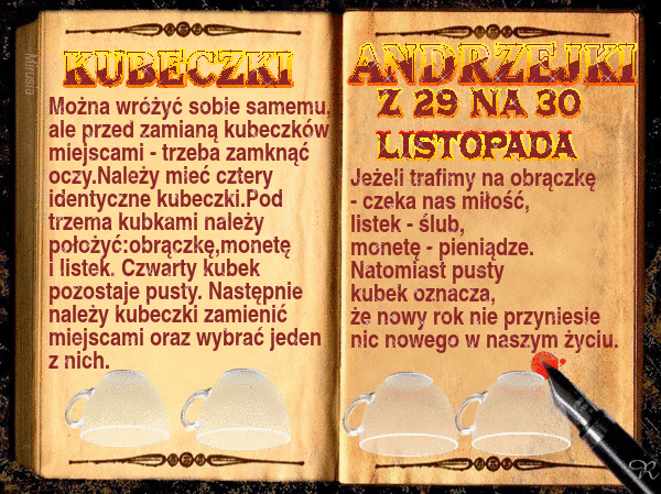 Wróżba z kubeczkami